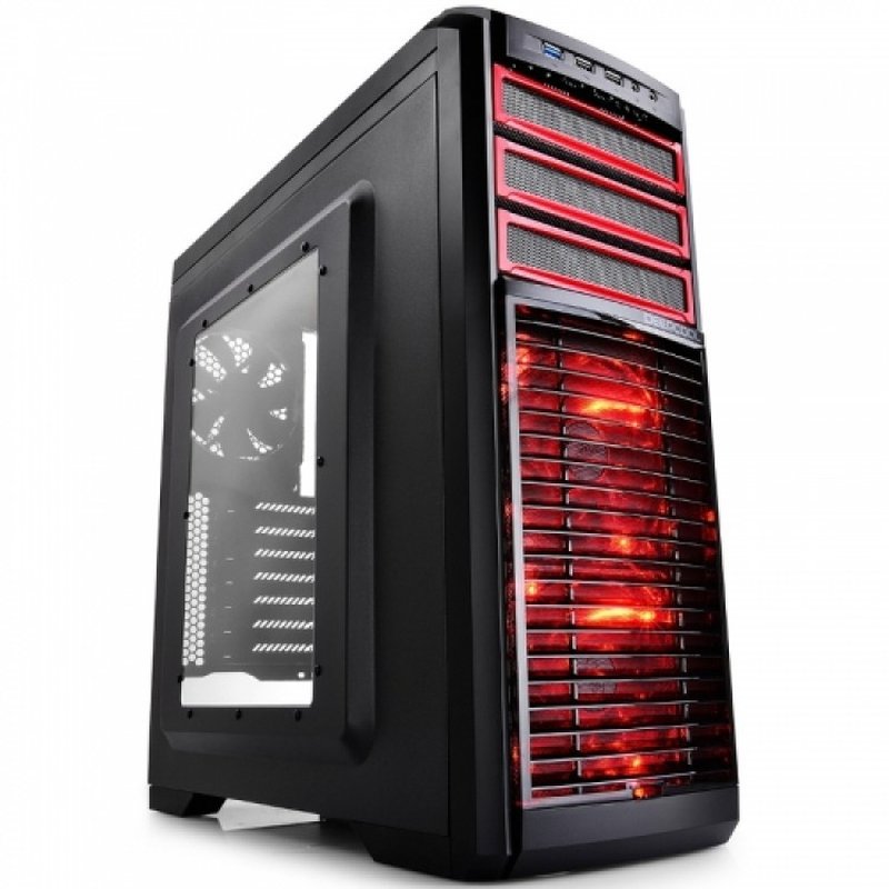 Carcasa desktop DeepCool Kendomen Rosu