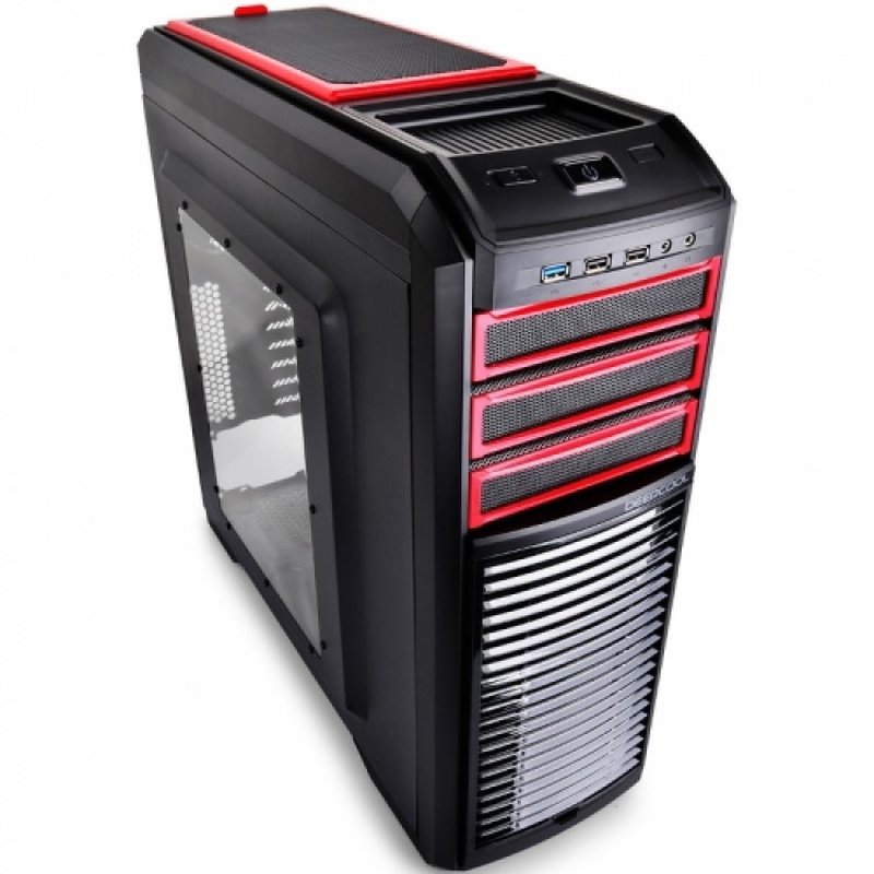 Carcasa desktop DeepCool Kendomen Rosu